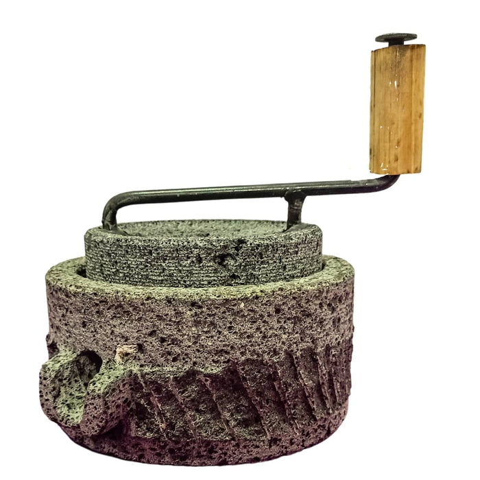 Craft by Order - Bundle: Molino Mill and Molcajete Chilmamolli King 8" Volcanic Stone - CEMCUI