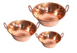 Craft by Order - Santa Clara Trifecta: Set of 3 Copper Pots - 2.5, 7.5, and 9 L - CEMCUI