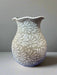 Craft By Order Talavera Florero 8 inches tall Flower Base white Aestheic White Talavera - CEMCUI