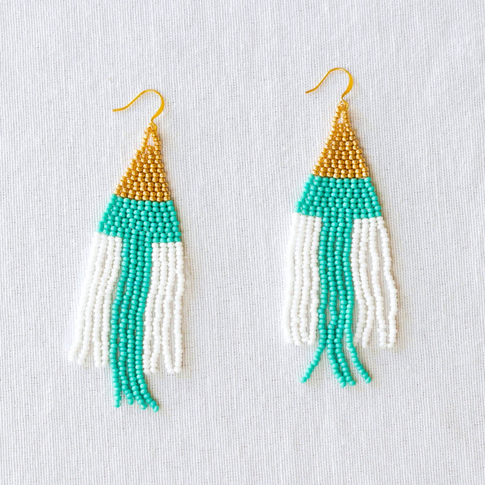 Cristina Seed Bead Earrings - CEMCUI