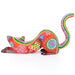 Crouching Jaguar - Oaxacan Alebrije Wood Carving - CEMCUI