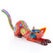 Crouching Jaguar - Oaxacan Alebrije Wood Carving - CEMCUI