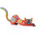 Crouching Jaguar - Oaxacan Alebrije Wood Carving - CEMCUI