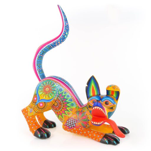 Dante Dog - Oaxacan Alebrije Wood Carving - CEMCUI