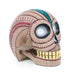 Day of The Dead Skull (Beige) - Oaxacan Alebrije Wood Carving - CEMCUI