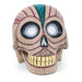 Day of The Dead Skull (Beige) - Oaxacan Alebrije Wood Carving - CEMCUI