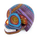 Day of The Dead Skull - Oaxacan Alebrije Wood Carving - CEMCUI