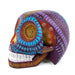 Day of The Dead Skull - Oaxacan Alebrije Wood Carving - CEMCUI