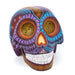 Day of The Dead Skull - Oaxacan Alebrije Wood Carving - CEMCUI