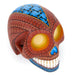 Day of The Dead Skull - Oaxacan Alebrije Wood Carving - CEMCUI