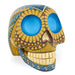 Day of The Dead Skull (Yellow) - Oaxacan Alebrije Wood Carving - CEMCUI