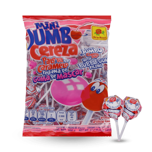 De La Rosa Mini Jumbo Cherry 50 ct - Case - 25 Units - CEMCUI