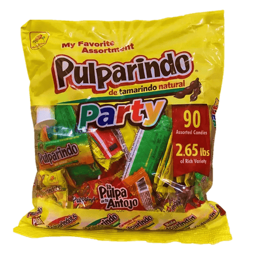 De La Rosa Party Mix Pulparindo 2.65 lb 90ct - Case - 5 Units - CEMCUI