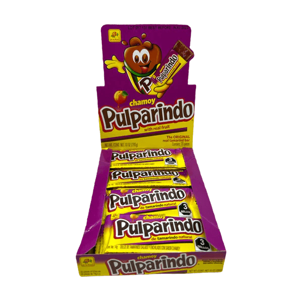 De La Rosa Pulparindo Chamoy Sour Apricot 20 ct - Case - 32 Units - CEMCUI