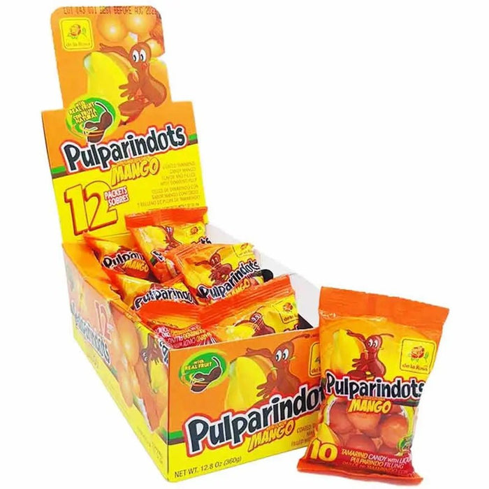 De La Rosa Pulparindots Mango 1.5 oz 12 ct - Case - 12 Units - CEMCUI