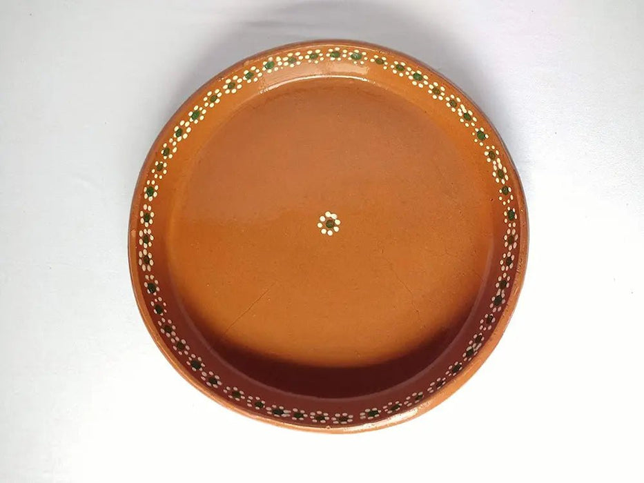 Divided Serving Plate/ Plato Botanero 11.5" - Case - 1 Units - CEMCUI