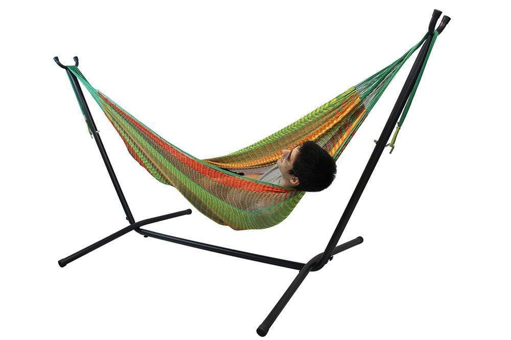 Double Mayan Hammock with Universal Stand - CEMCUI