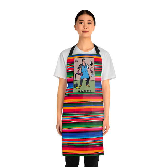 El mandilón Apron for Mexican husband, Mexican dad or Mexican boyfriend. Funny Father’s Day gift for Mexican - CEMCUI