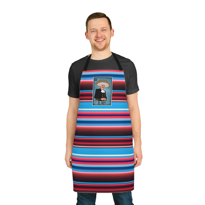 El rey delantal. Mexican Apron for Mexican husband. Birthdays gift for MexicanDad. Father’s Day gift for Mexican. - CEMCUI