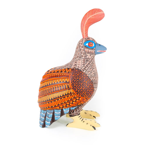 Elegant Quail - Oaxacan Alebrije Wood Carving - CEMCUI