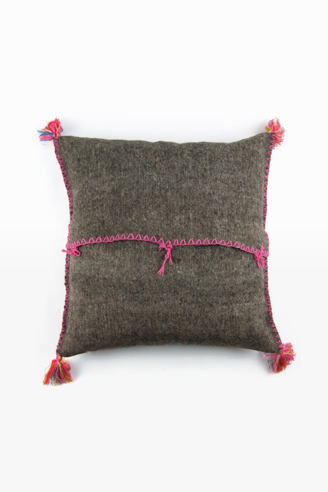 Erika Pillow - Multicolor on Grey - CEMCUI