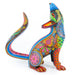 Exceptional Coyote - Oaxacan Alebrije Wood Carving - CEMCUI