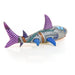 Exquisite Silver Shark - Oaxacan Alebrije Wood Carving - CEMCUI