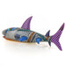 Exquisite Silver Shark - Oaxacan Alebrije Wood Carving - CEMCUI