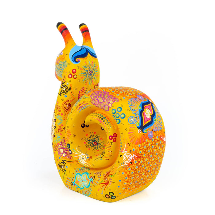 Exquisite Snail - Oaxacan Alebrije Wood Carving - CEMCUI