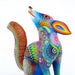 Fabulous Coyote - Oaxacan Alebrije Wood Carving - CEMCUI