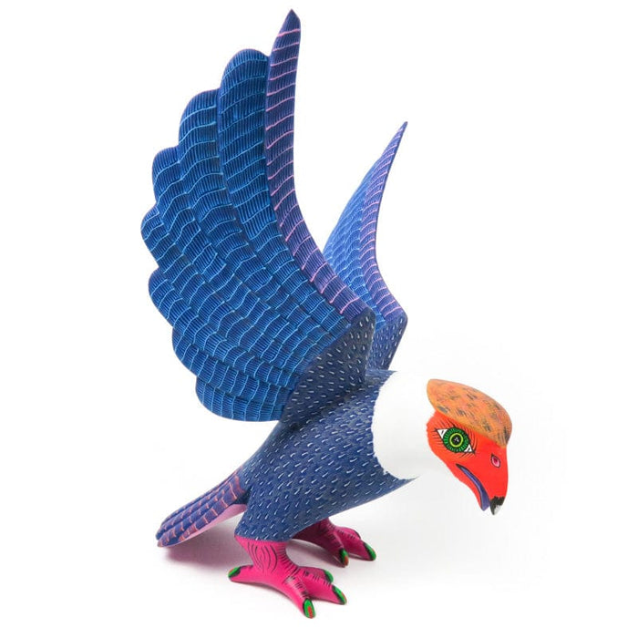 Fabulous Eagle - Oaxacan Alebrije Wood Carving - CEMCUI