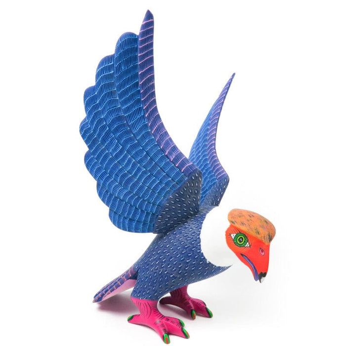 Fabulous Eagle - Oaxacan Alebrije Wood Carving - CEMCUI