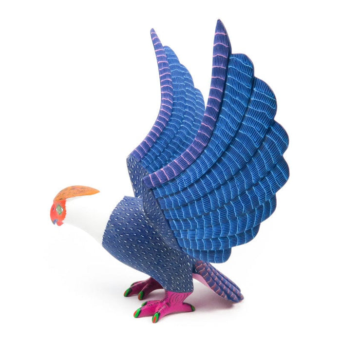 Fabulous Eagle - Oaxacan Alebrije Wood Carving - CEMCUI