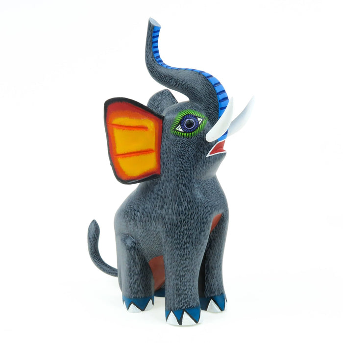 Fabulous Elephant - Oaxacan Alebrije Wood Carving - CEMCUI