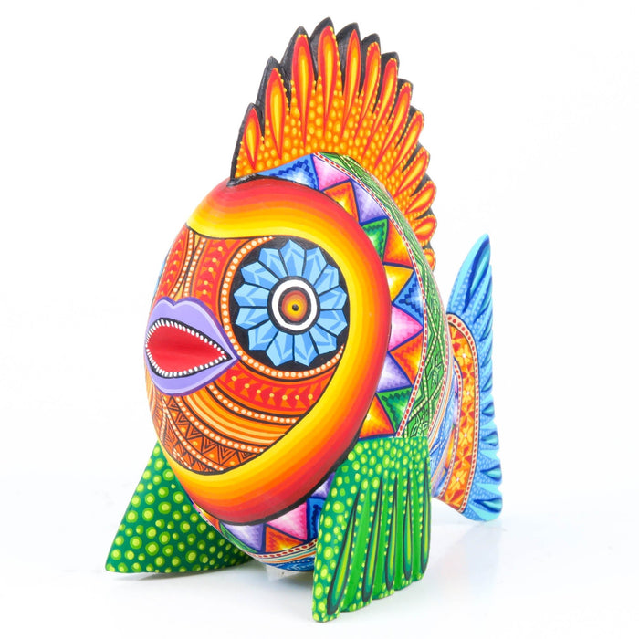 Fabulous Fish - Oaxacan Alebrije Wood Carving - CEMCUI