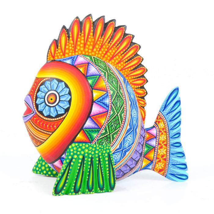 Fabulous Fish - Oaxacan Alebrije Wood Carving - CEMCUI