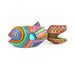 Fabulous Fish - Oaxacan Alebrije Wood Carving Sculpture - CEMCUI