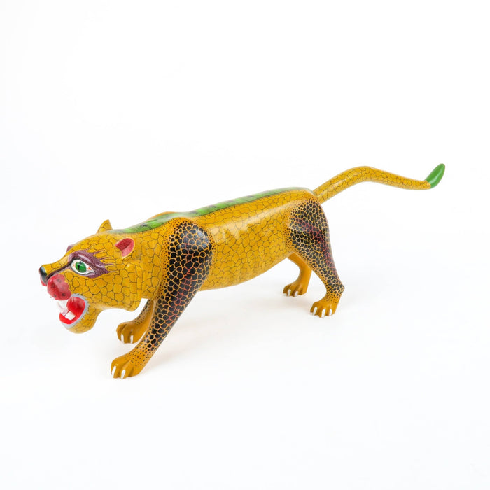 Fabulous Jaguar - Oaxacan Alebrije Wood Carving - CEMCUI