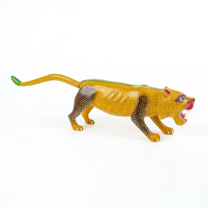 Fabulous Jaguar - Oaxacan Alebrije Wood Carving - CEMCUI