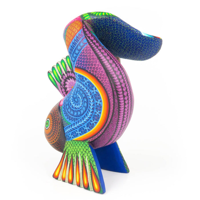 Fancy Fish - Oaxacan Alebrije Wood Carving - CEMCUI