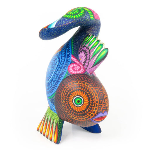 Fancy Fish - Oaxacan Alebrije Wood Carving - CEMCUI