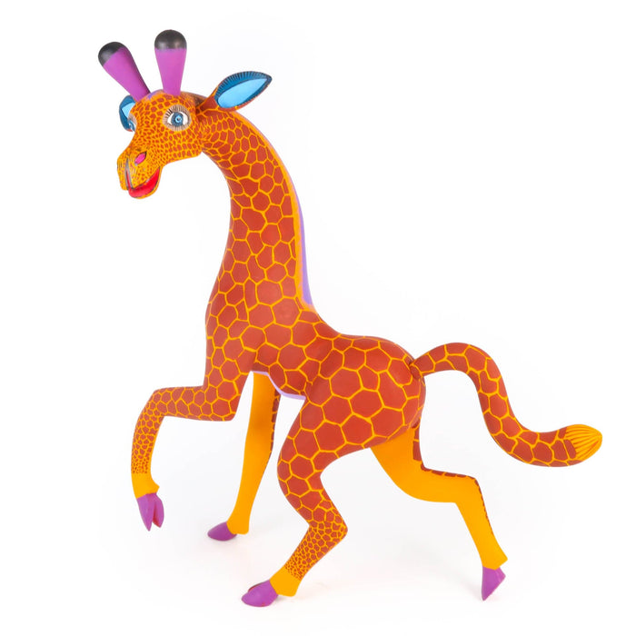 Fantastic Giraffe - Oaxacan Alebrije Wood Carving - CEMCUI