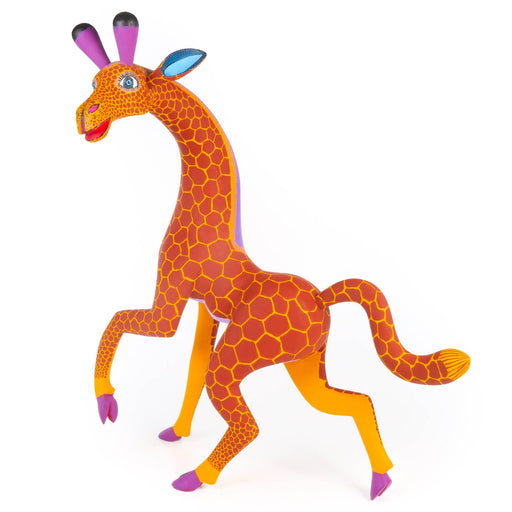 Fantastic Giraffe - Oaxacan Alebrije Wood Carving - CEMCUI