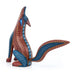 Fantastic Howling Coyote - Oaxacan Alebrije Wood Carving - CEMCUI