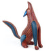 Fantastic Howling Coyote - Oaxacan Alebrije Wood Carving - CEMCUI