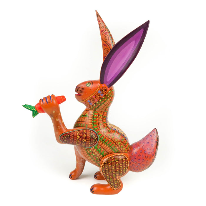 Fantastic Rabbit - Oaxacan Alebrije Wood Carving - CEMCUI