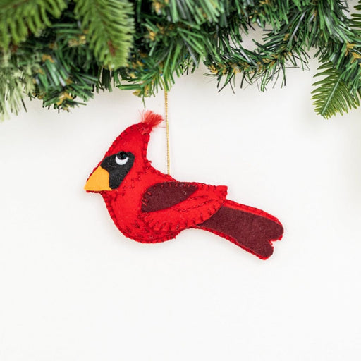 Felt Cardinal Ornament - CEMCUI