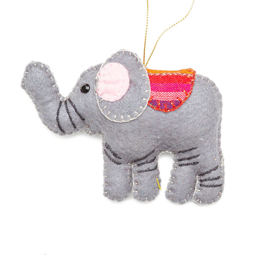 Felt Elephant Ornament - CEMCUI