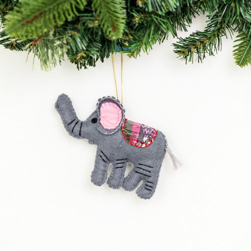 Felt Elephant Ornament - CEMCUI