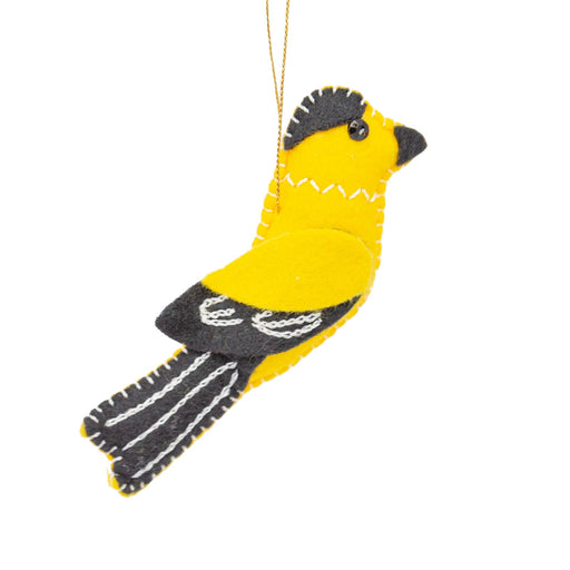 Felt Goldfinch Ornament - CEMCUI